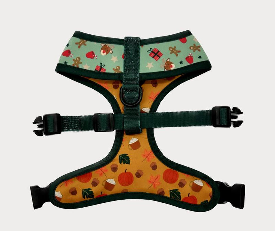 Fall to Christmas Reversible Harness