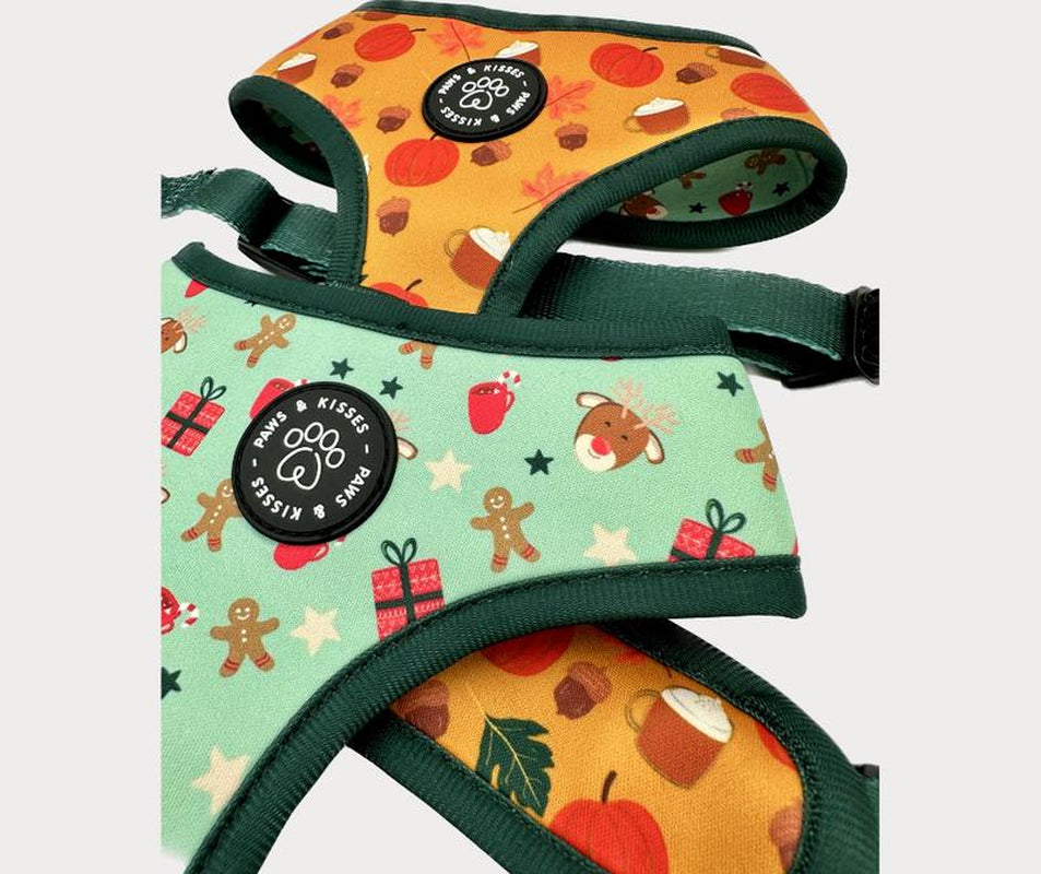 Fall to Christmas Reversible Harness