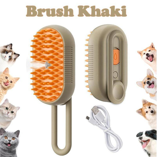 Say goodbye to pet hair chaos! 🐾✨ Meet the ultimate Pet Steam Brush - your go-to grooming tool for cats and dogs! Adjustable, multifunctional, and packed with steamy mist to effortlessly remove flying fur. Grooming just got a whole lot easier! 🐶🐱💖