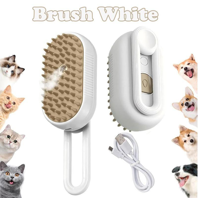 Say goodbye to pet hair chaos! 🐾✨ Meet the ultimate Pet Steam Brush - your go-to grooming tool for cats and dogs! Adjustable, multifunctional, and packed with steamy mist to effortlessly remove flying fur. Grooming just got a whole lot easier! 🐶🐱💖