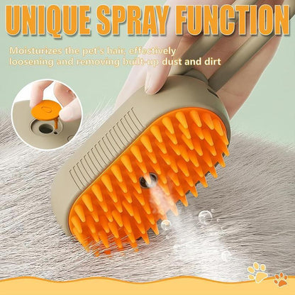 Say goodbye to pet hair chaos! 🐾✨ Meet the ultimate Pet Steam Brush - your go-to grooming tool for cats and dogs! Adjustable, multifunctional, and packed with steamy mist to effortlessly remove flying fur. Grooming just got a whole lot easier! 🐶🐱💖