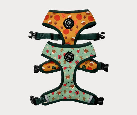 Fall to Christmas Reversible Harness