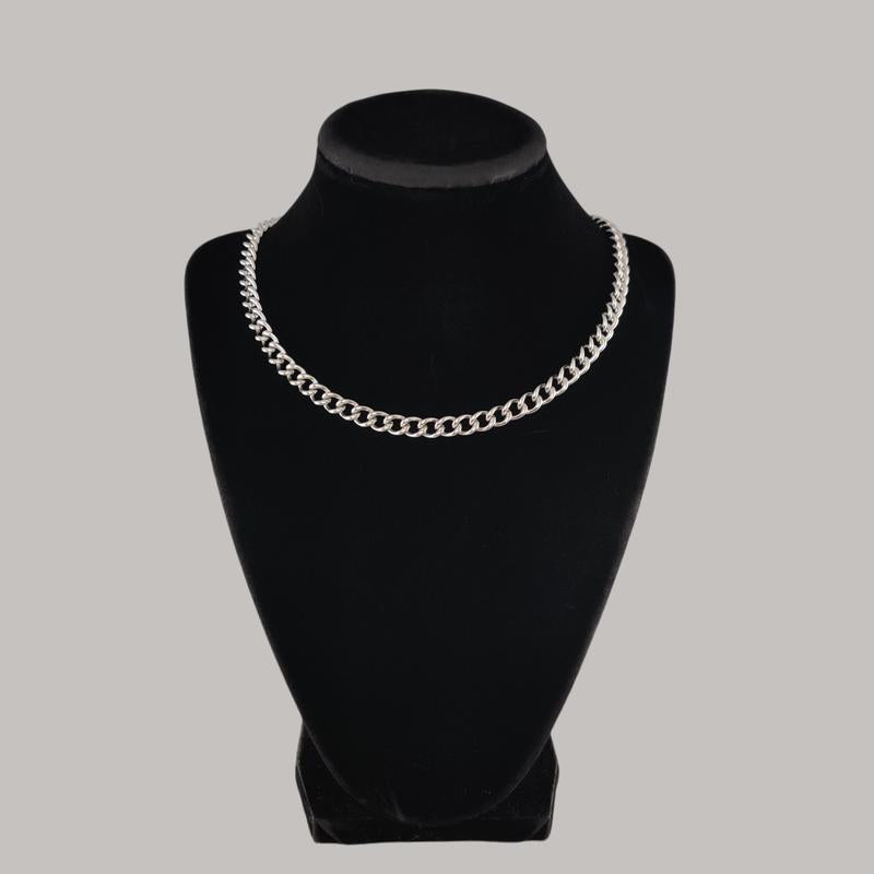 Doggy Bone Slip Chain- Necklace Stainless Steel Bone Charm Unisex Altcultures