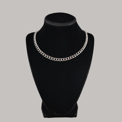 Doggy Bone Slip Chain- Necklace Stainless Steel Bone Charm Unisex Altcultures