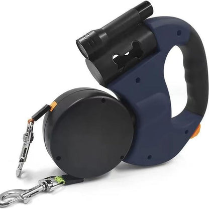 Tangle-Free Dual Dog Leash with 360° Swivel Head – for 2 Small to Medium Dogs (30 Lbs), 10Ft Retractable Leash, Lightweight Anti-Wear Handle, Dogaccessories,Puppy Essentials