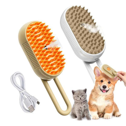 Say goodbye to pet hair chaos! 🐾✨ Meet the ultimate Pet Steam Brush - your go-to grooming tool for cats and dogs! Adjustable, multifunctional, and packed with steamy mist to effortlessly remove flying fur. Grooming just got a whole lot easier! 🐶🐱💖